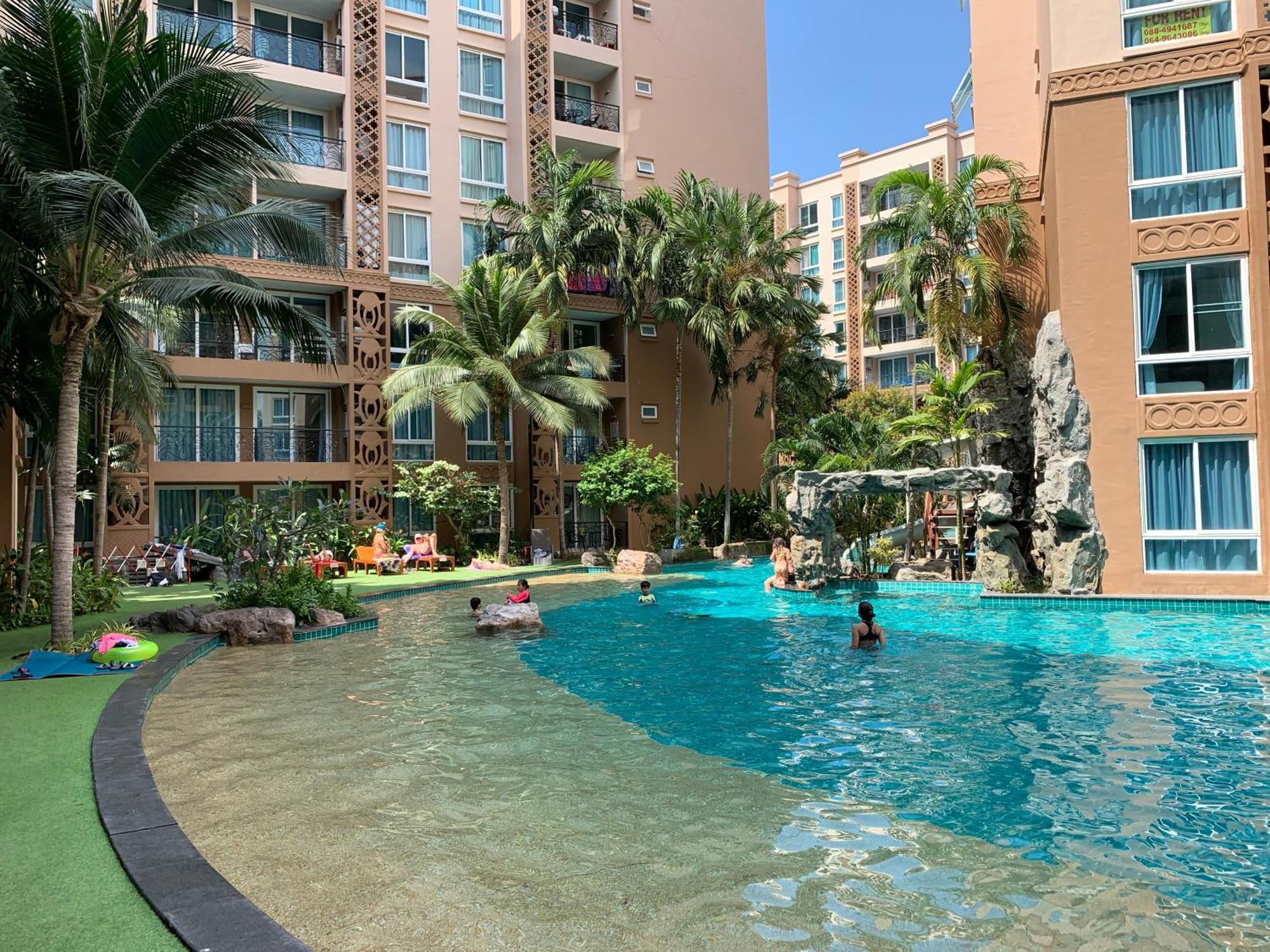 Atlantis Condo Resort Jomtien Beach Eksteriør billede